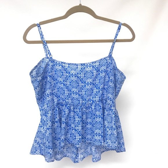 BJewel | Paisley Blue Tank Top - Picture 3 of 3